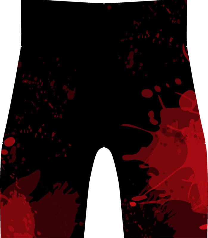 Paint Splatter Compression Short | Girls Wrestle 2