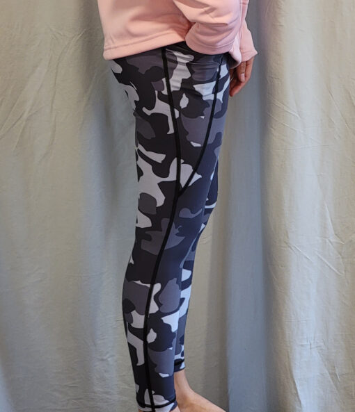 Grey Camo Legging - Image 2