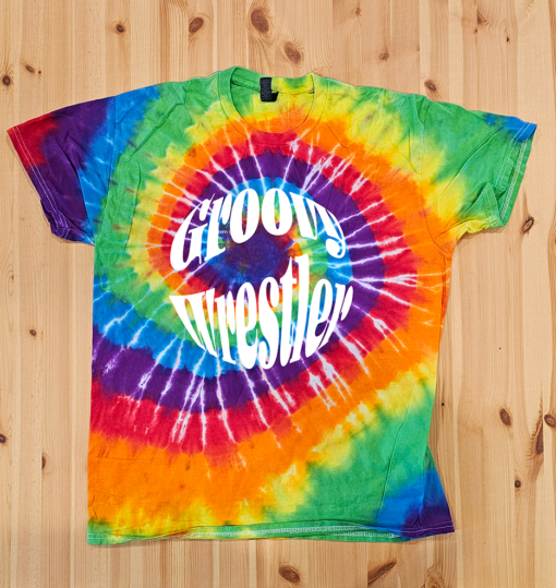 Groovy Wrestler Tie-Dye T-Shirt